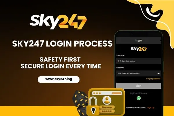 Sky247 Login Process