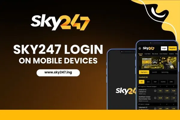 Sky247 Login on Mobile Devices