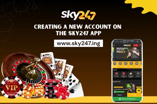 Creating a New Account on the Sky247 App