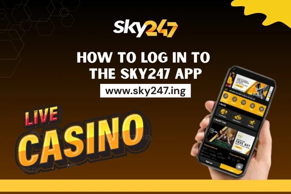 How to Log In to the Sky247 App
