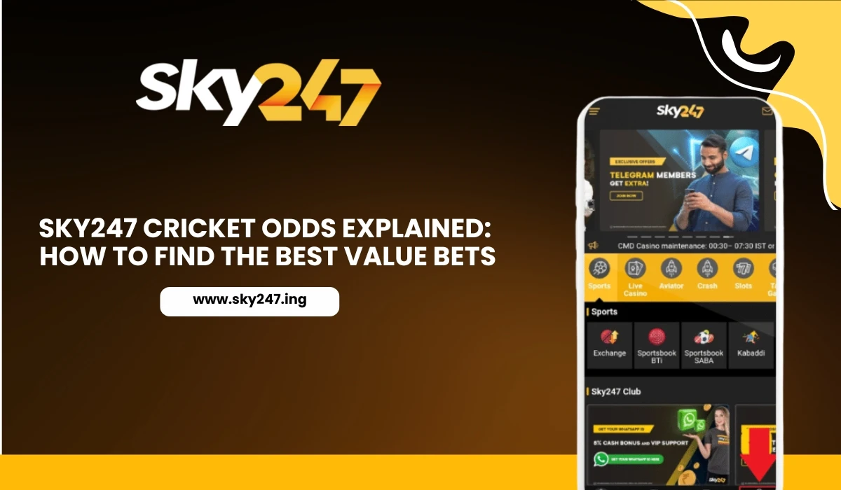 Read more about the article Sky247 Cricket Odds Explained: How to Find the Best Value Bets